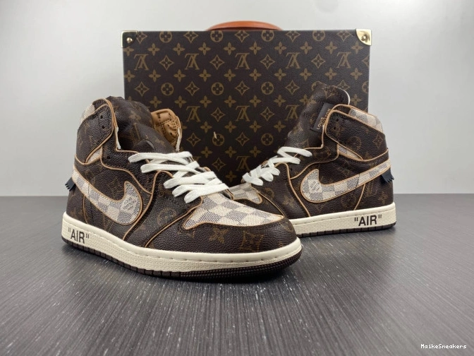 MaikeSneakers OFF-WHITE Jordan Air x LV 1 0804